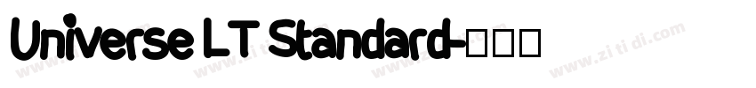 Universe LT Standard字体转换